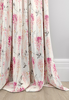 Wisteria Silk, Petal - Made to Measure Curtains